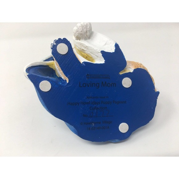 1991 Hawthorne Village Happy Howl-idays Puppy Pageant Collection Loving Mom - Picture 7 of 12